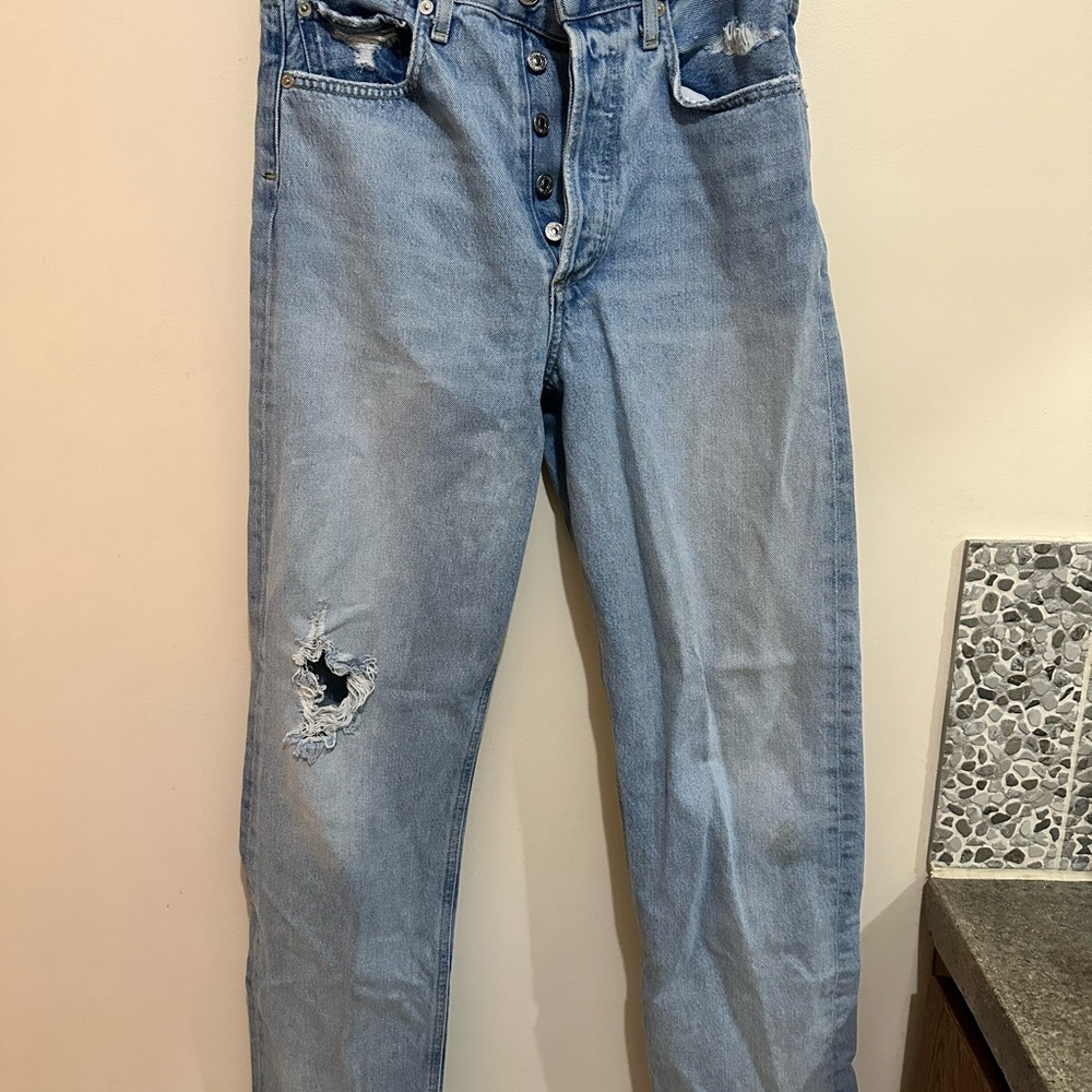 Citizens of Humanity Light Blue Distressed Jeans